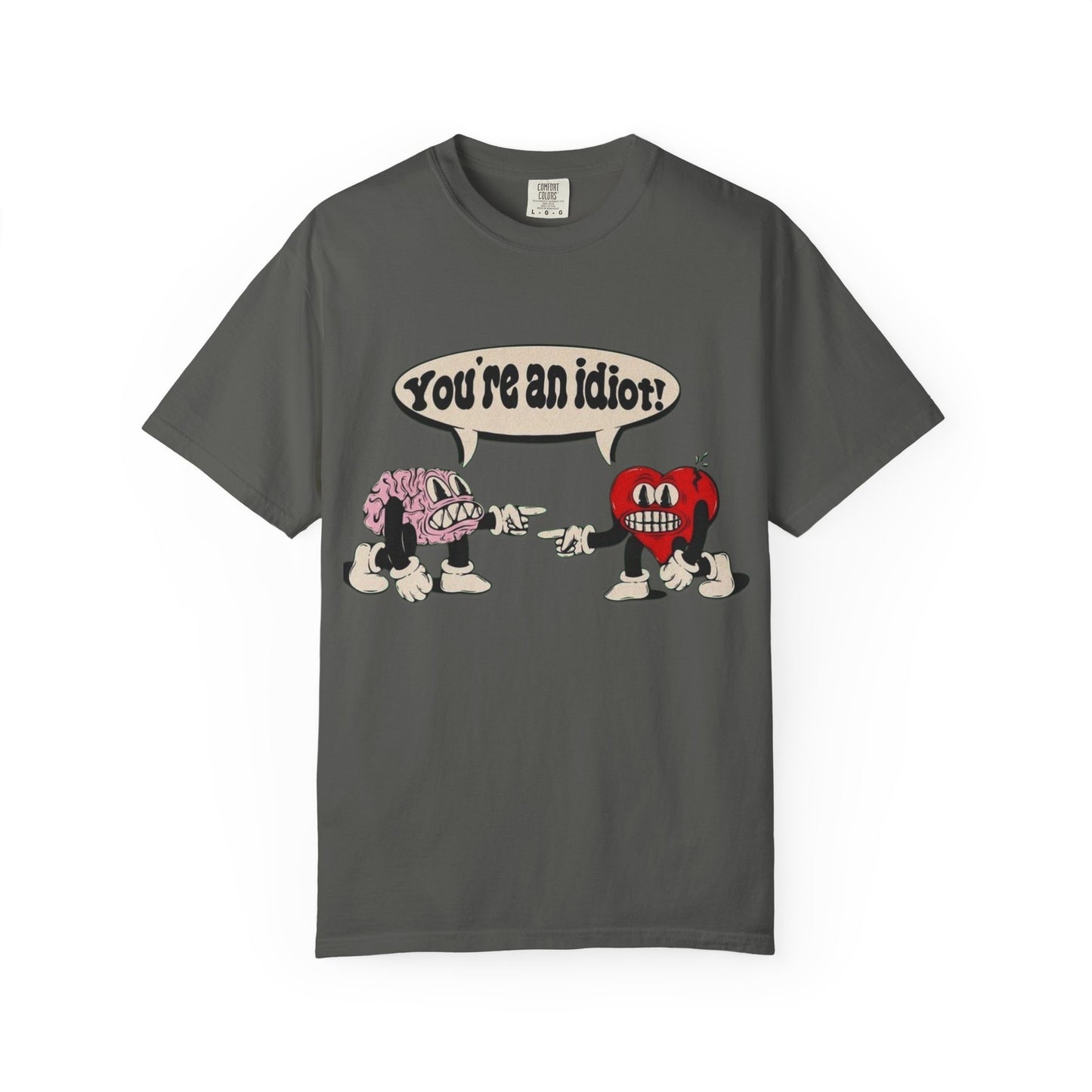 Idiot Heart/Brain Short Sleeve Tee