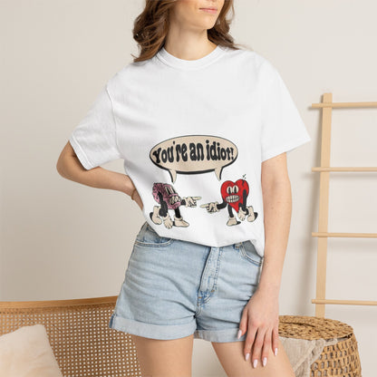 Idiot Heart/Brain Short Sleeve Tee