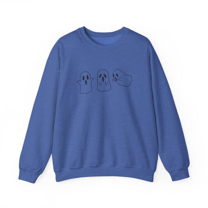 Middle-Finger Ghost Crewneck Sweatshirt