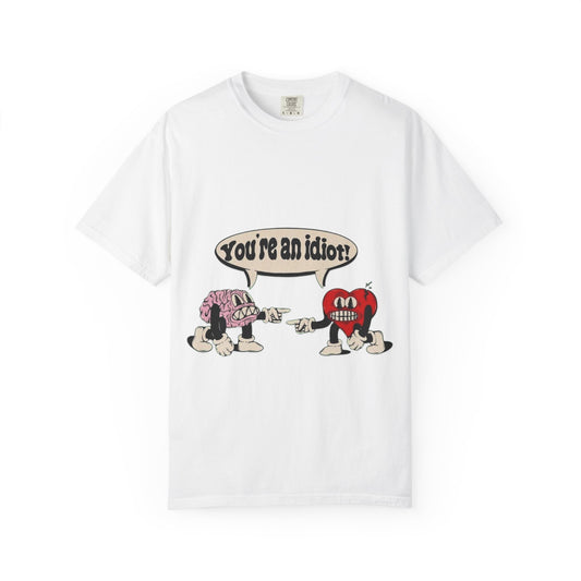 Idiot Heart/Brain Short Sleeve Tee