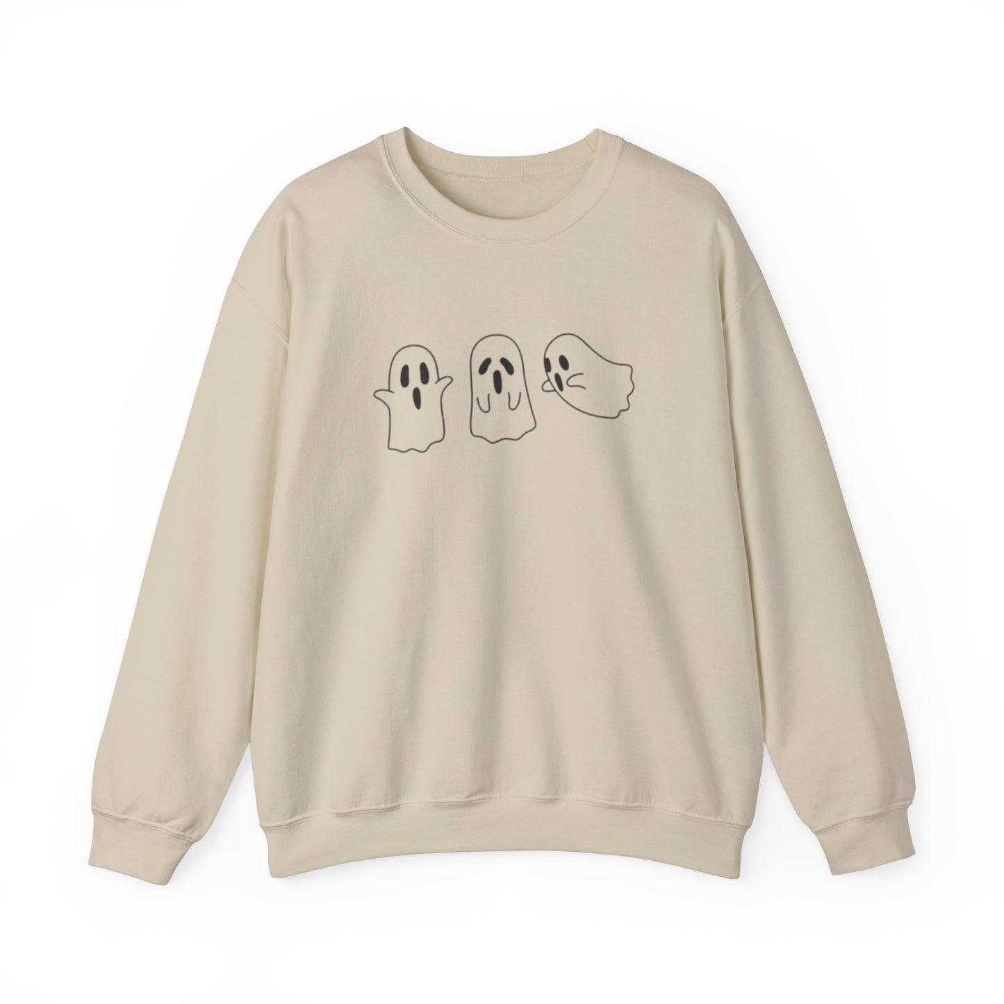 Middle-Finger Ghost Crewneck Sweatshirt