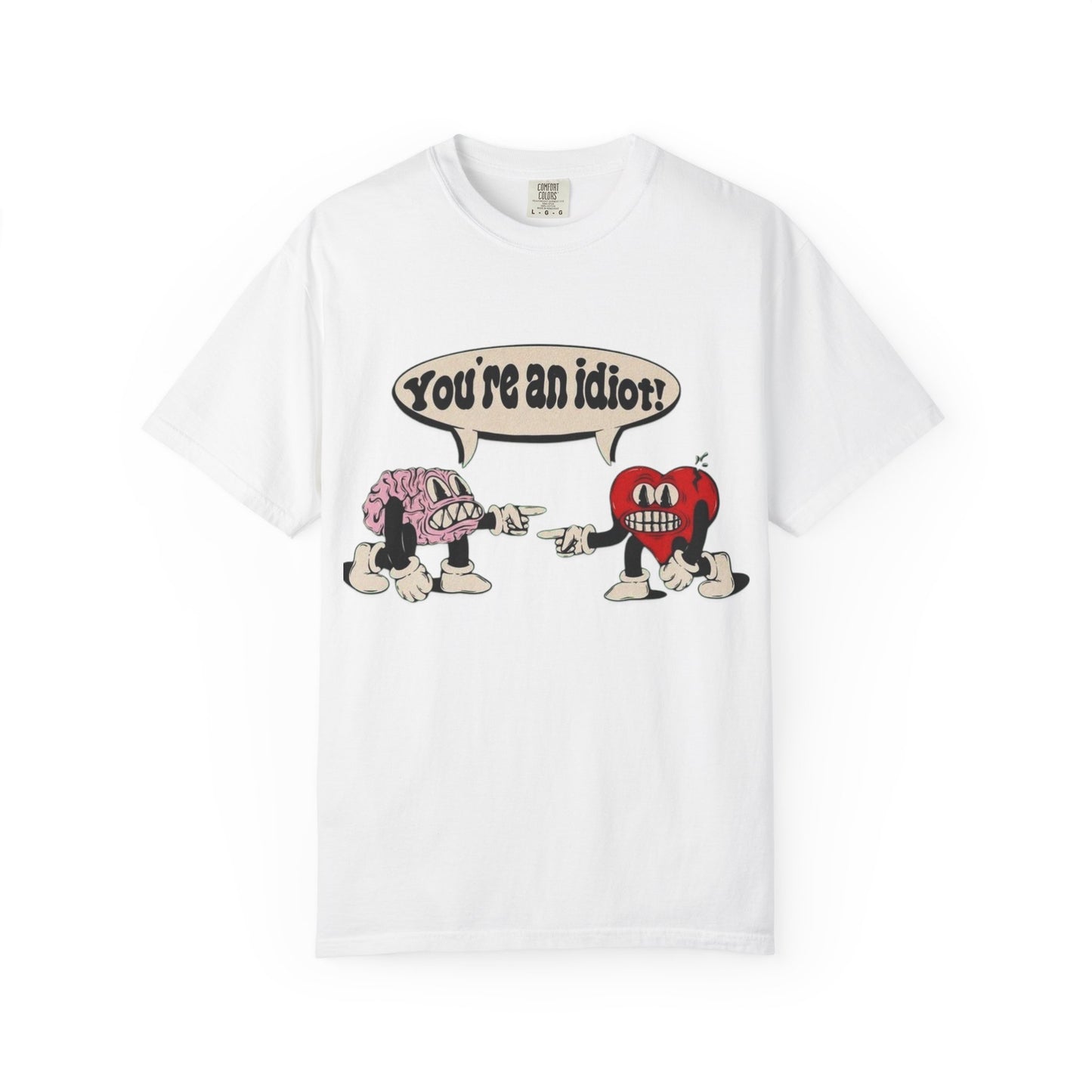 Idiot Heart/Brain Short Sleeve Tee