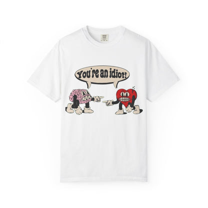 Idiot Heart/Brain Short Sleeve Tee