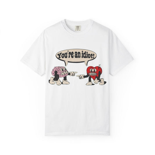 Idiot Heart/Brain Short Sleeve Tee