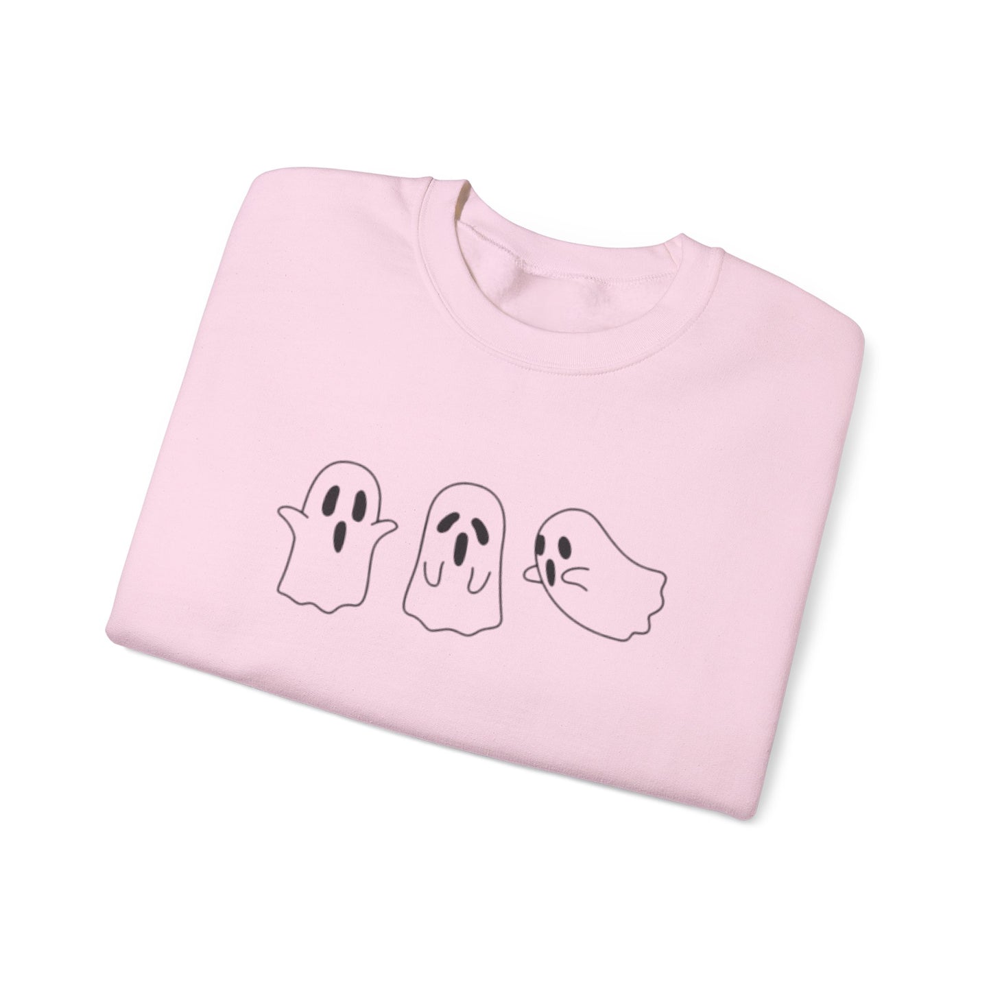 Middle-Finger Ghost Crewneck Sweatshirt