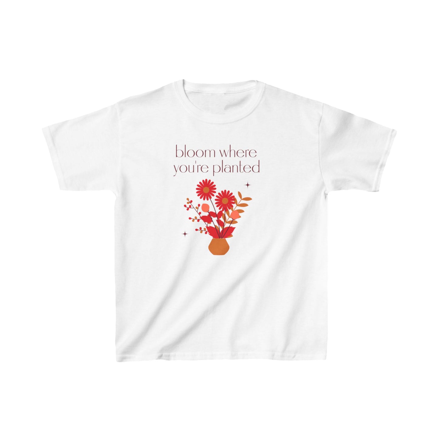 Bloom Where You’re Planted Kids Tee