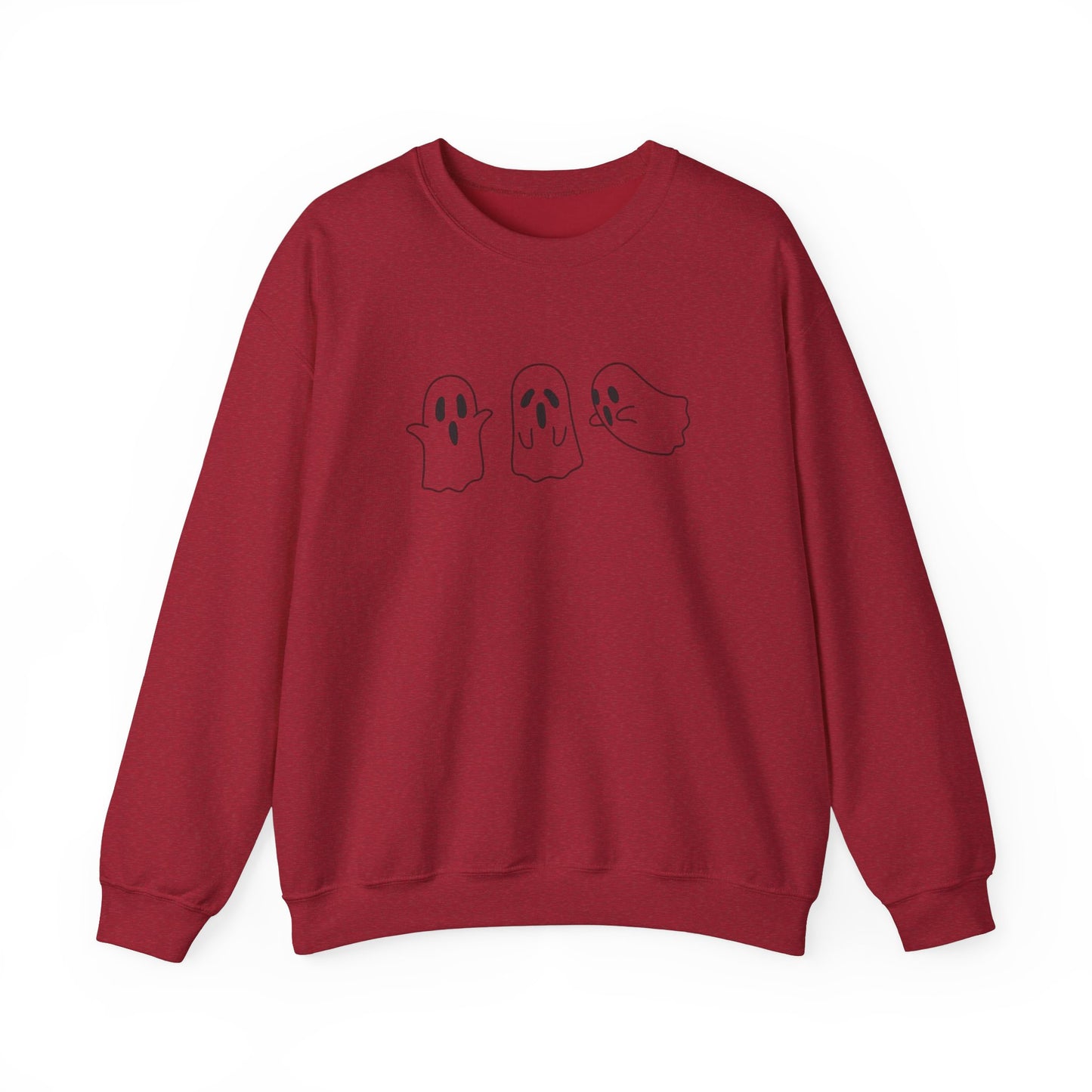 Middle-Finger Ghost Crewneck Sweatshirt