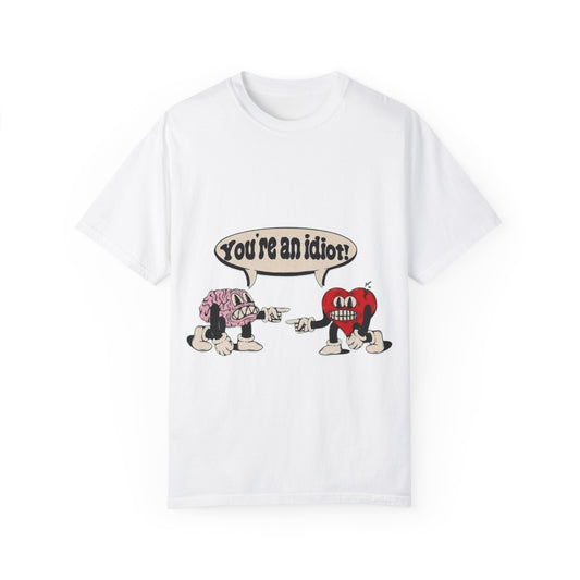 Idiot Heart/Brain Short Sleeve Tee