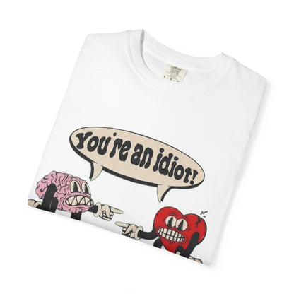 Idiot Heart/Brain Short Sleeve Tee