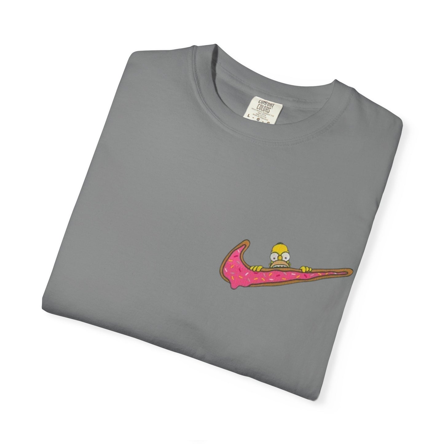 Vintage Skate Swoosh Tee — Cartoon Skateboard Logo T-Shirt