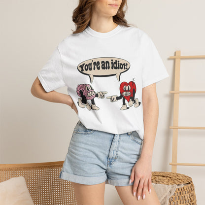 Idiot Heart/Brain Short Sleeve Tee