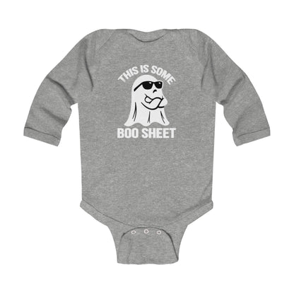 Boo-Sheet Long Sleeve Bodysuit